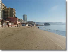 foto del golfo di Follonica in gennaio